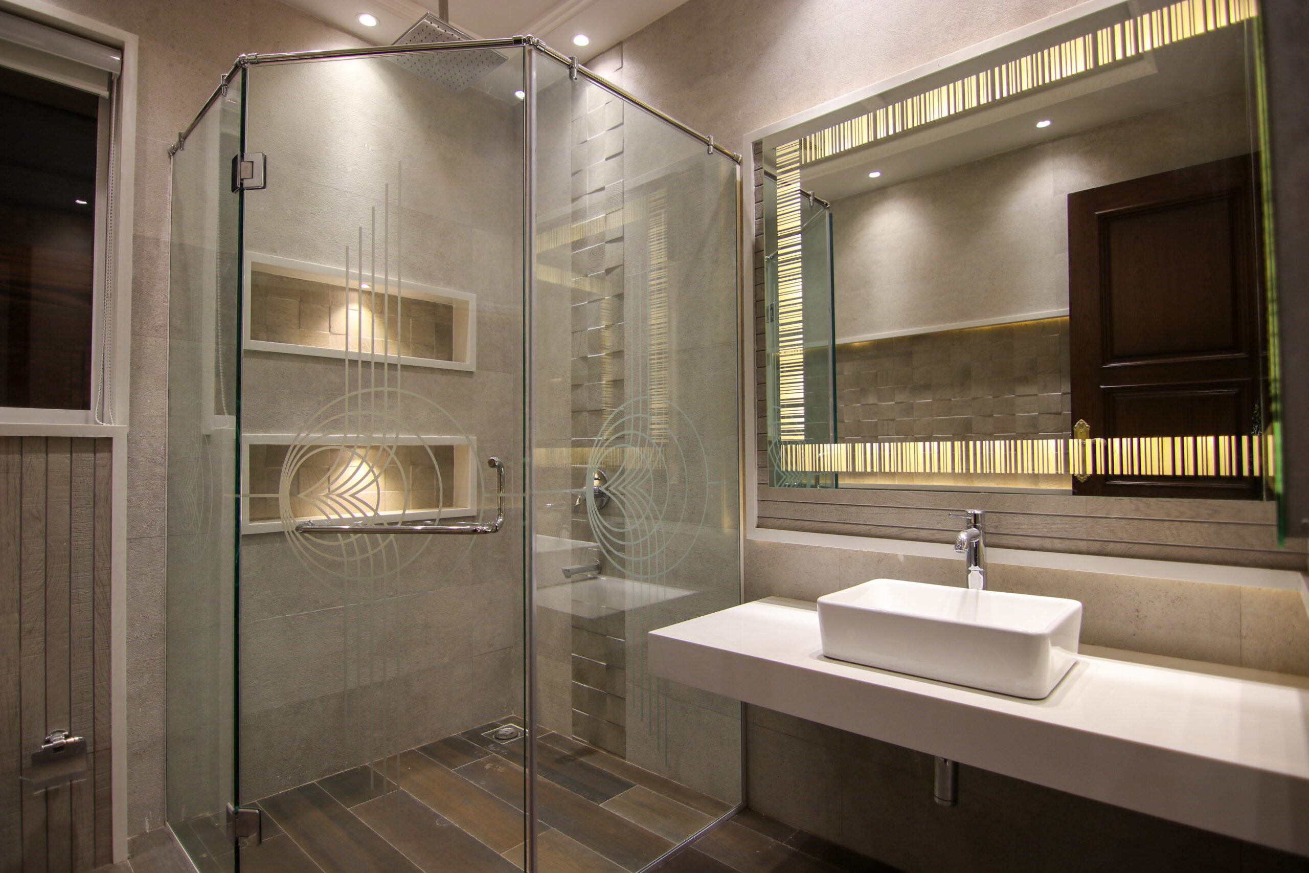 modern washroom